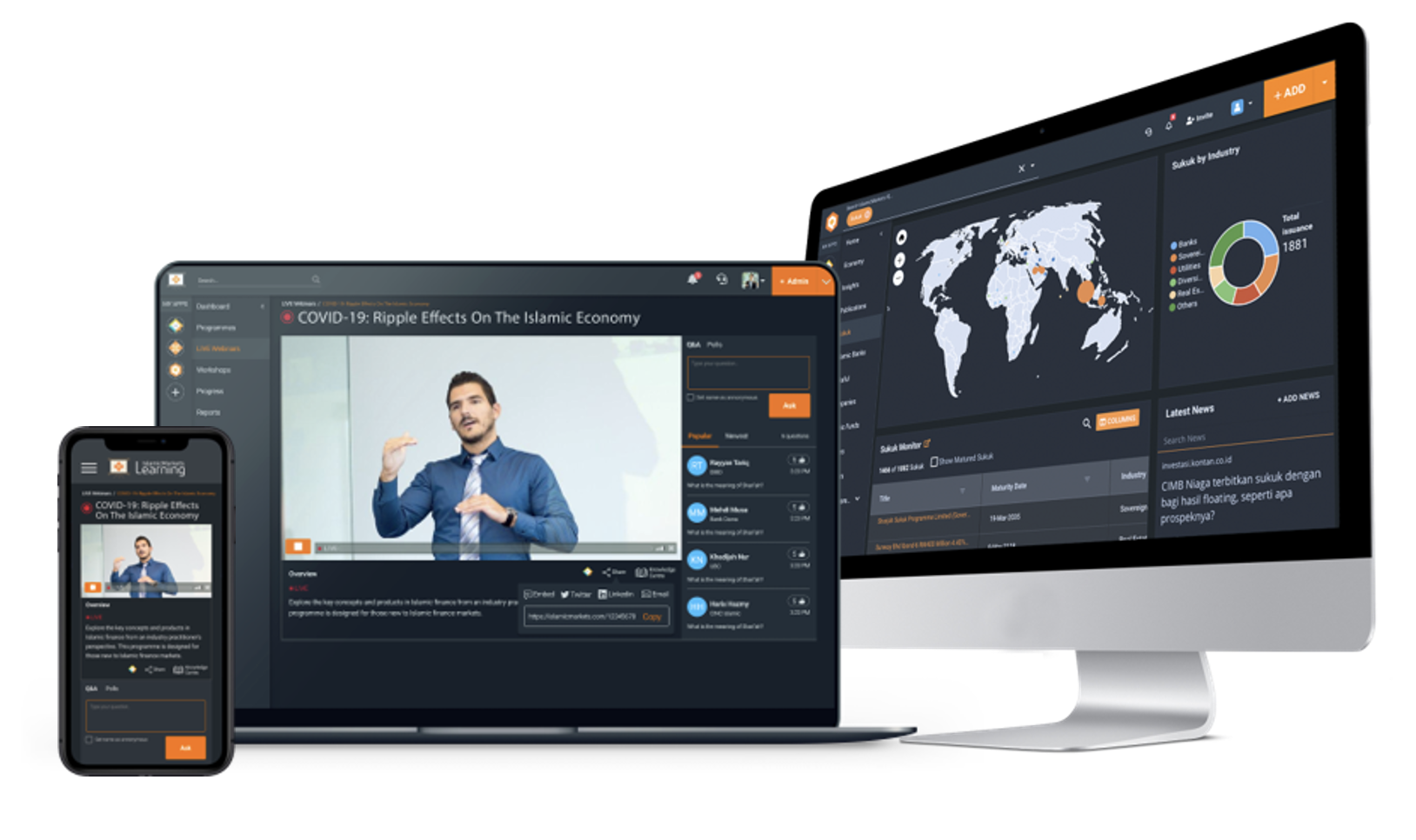 IslamicMarkets.com Convenes Global Experts for LIVE Webinars Platform 