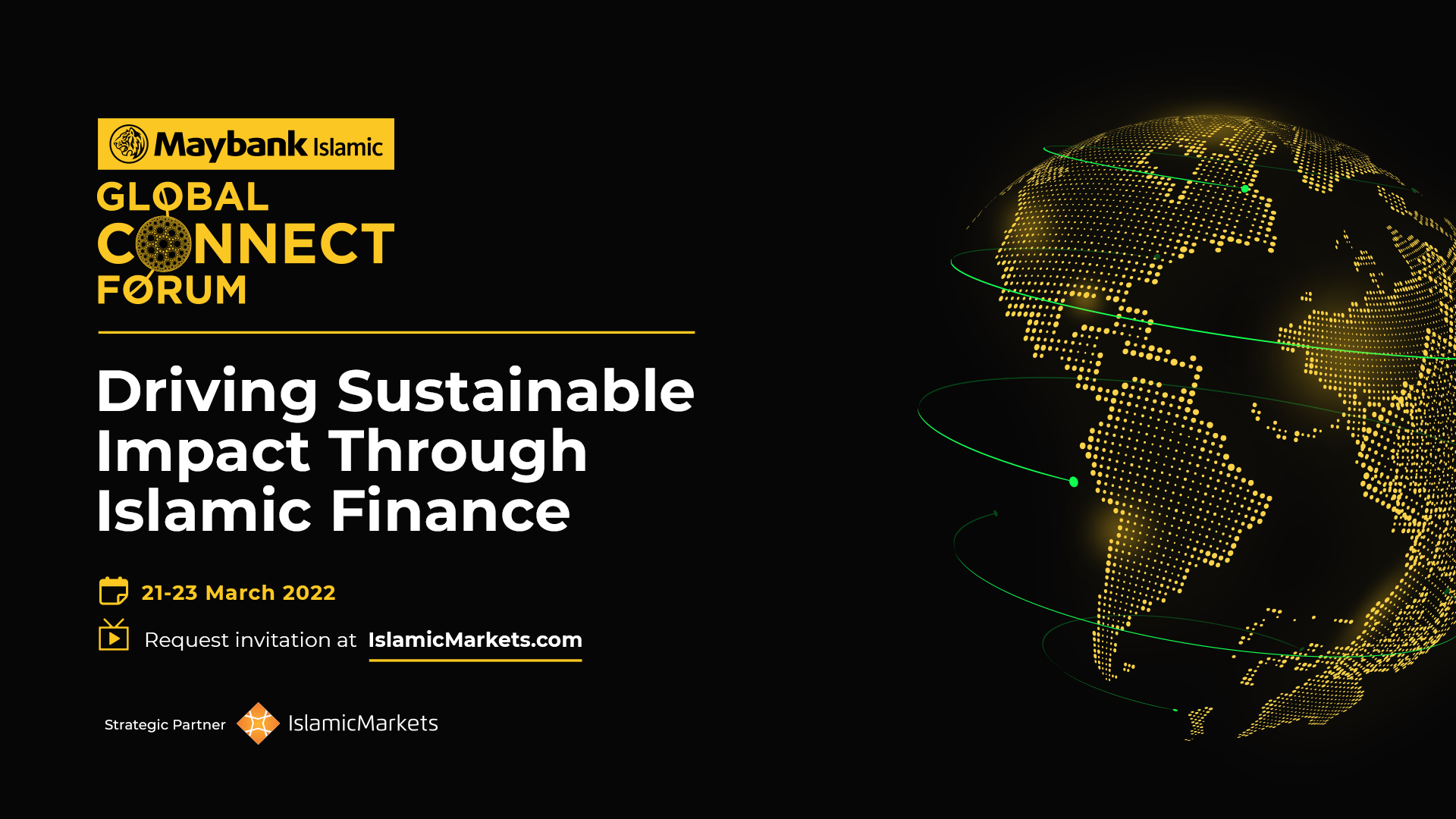 Maybank Islamic Launches Global Connect Forum To Drive The Convergence Between Sustainability, Islamic Finance And The Halal Economy 