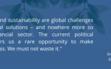 The momentum on ESG disclosure and integration is accelerating